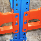 Robuust Gray Blue Orange Pallet Racking-Systeem met 2.02.5mm Straaldikte