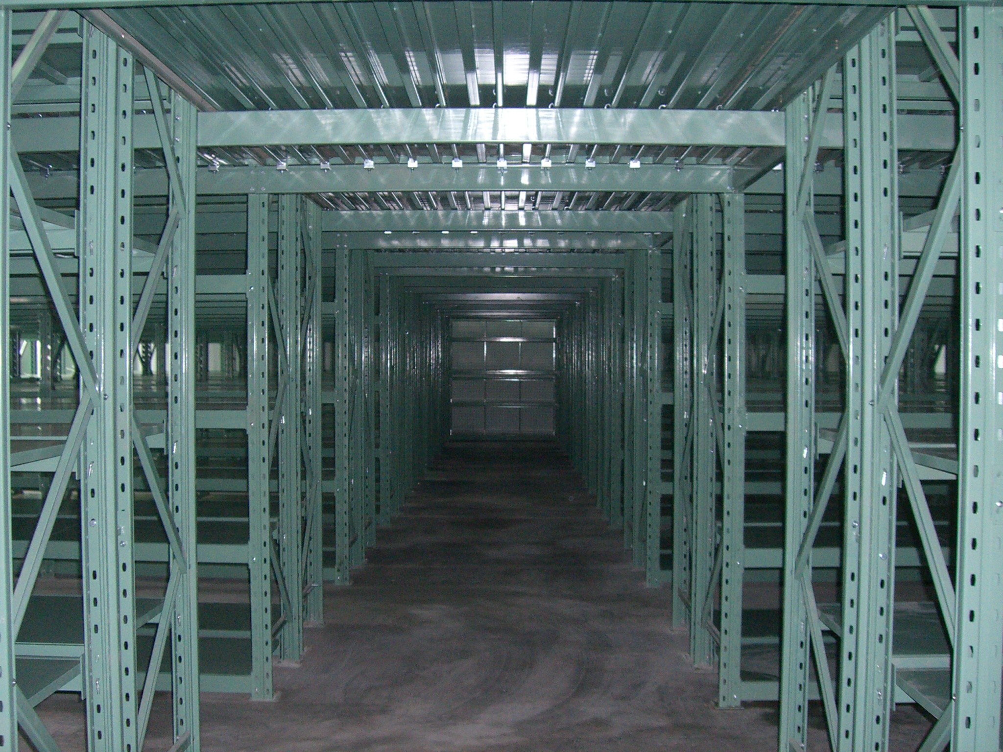 Mezzanine van de Laag Multirij van Q235B 2-3 Mezzanine van het Rekpakhuis