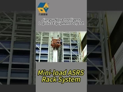 ARSR-racksysteem Geautomatiseerd opslagsysteem met hoge dichtheid met modulaire structuur